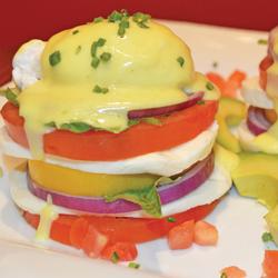 VEGGIE EGG TOWER