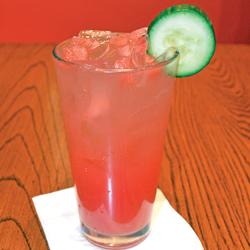 WATERMELON CUCUMBER SPRITZ MOCKTAIL