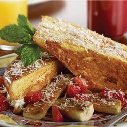 COCONUT CREAM STUFFED FRENCH TOAST