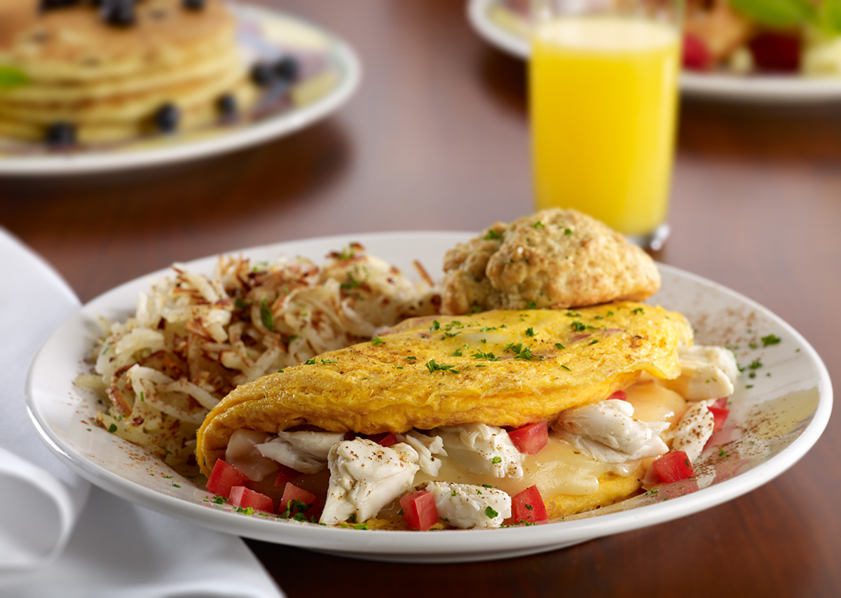 Miss Shirley's Signature Dishes - Maryland Omelet
