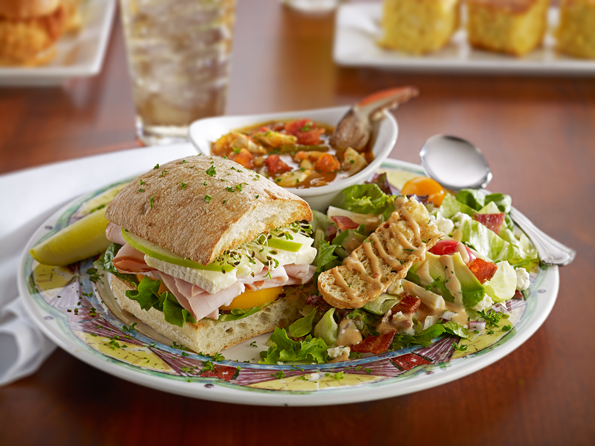Soups, Salads & Sandwiches - Triple Play Lunch Combo