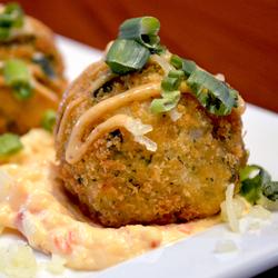 HOMINY FRITTERS 