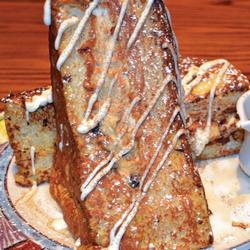 CARROT CAKE CHEESECAKE STUFFED FRENCH TOAST