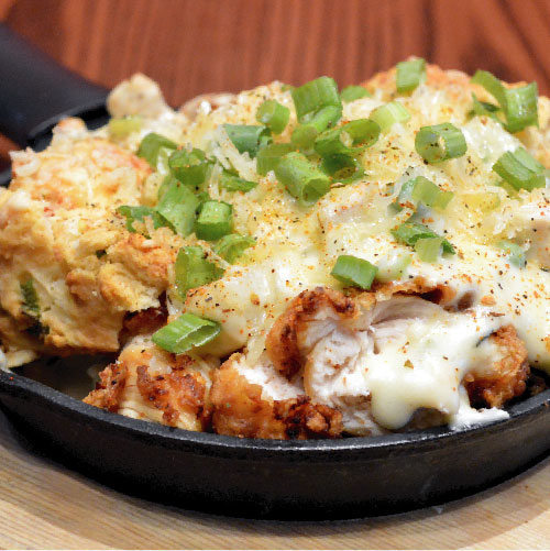 CHICKEN POT PIE SKILLET