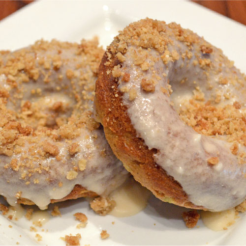 CINNAMON APPLE DONUTS