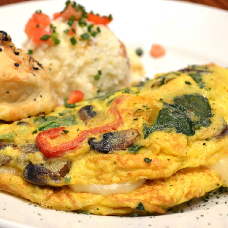 FRESH GARDEN OMELET 