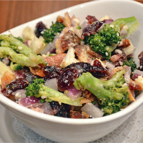 LOADED BROCCOLI SALAD 