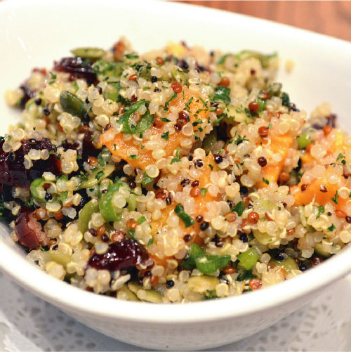 SWEET POTATO QUINOA SALAD