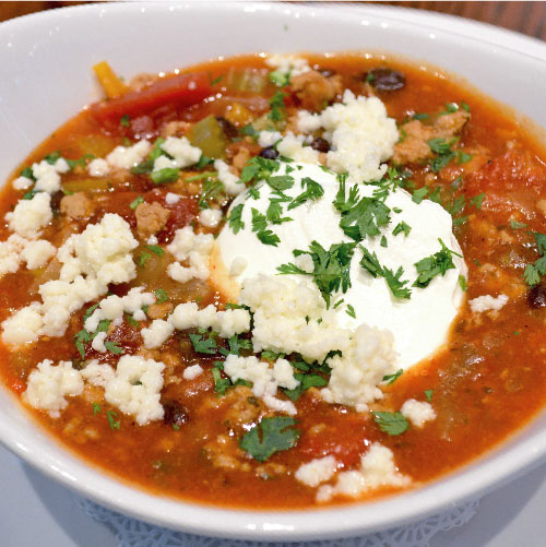 NAPTOWN TURKEY CHILI