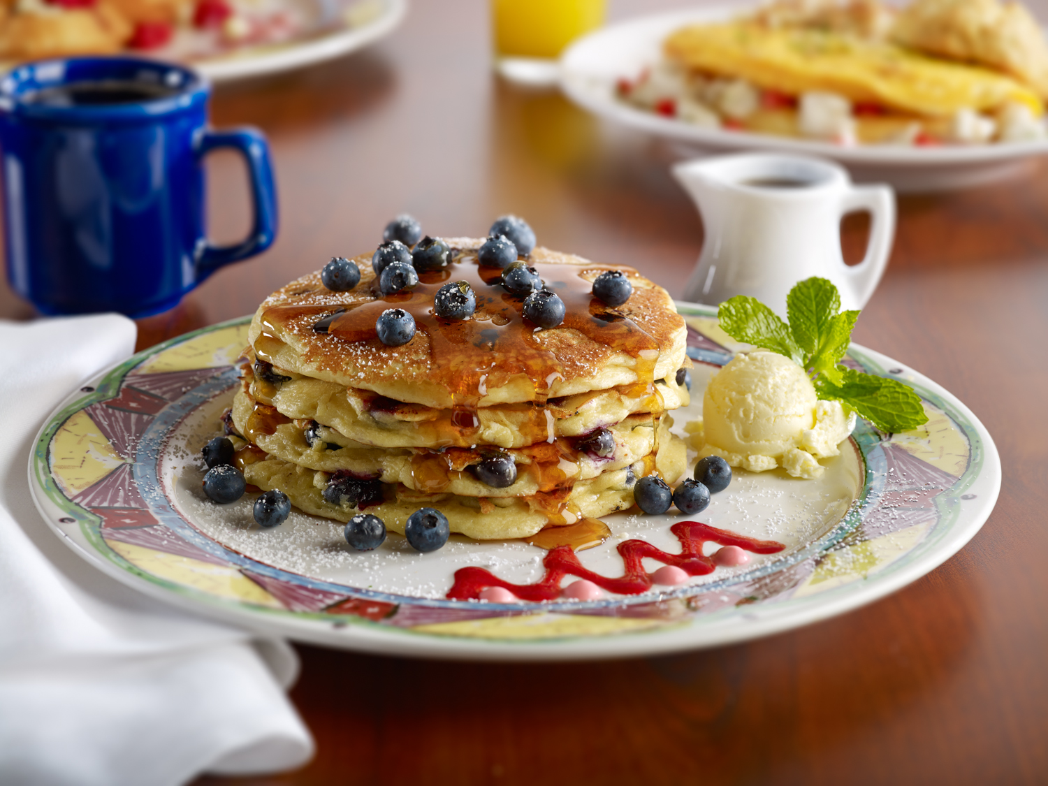 Blueberry Pancakes