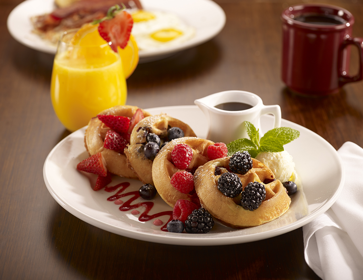 Miss Shirley's Signature Dishes - Berry Fresh Waffle Sampler