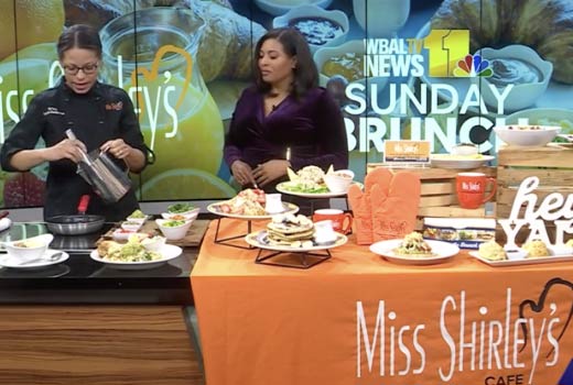 Videos - WBAL Sunday Brunch: Miss Shirley's Cafe Shows Off Winter Specials